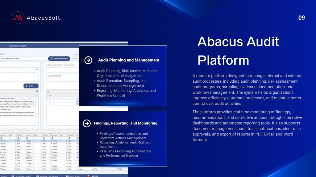 Abacus Audit Platform