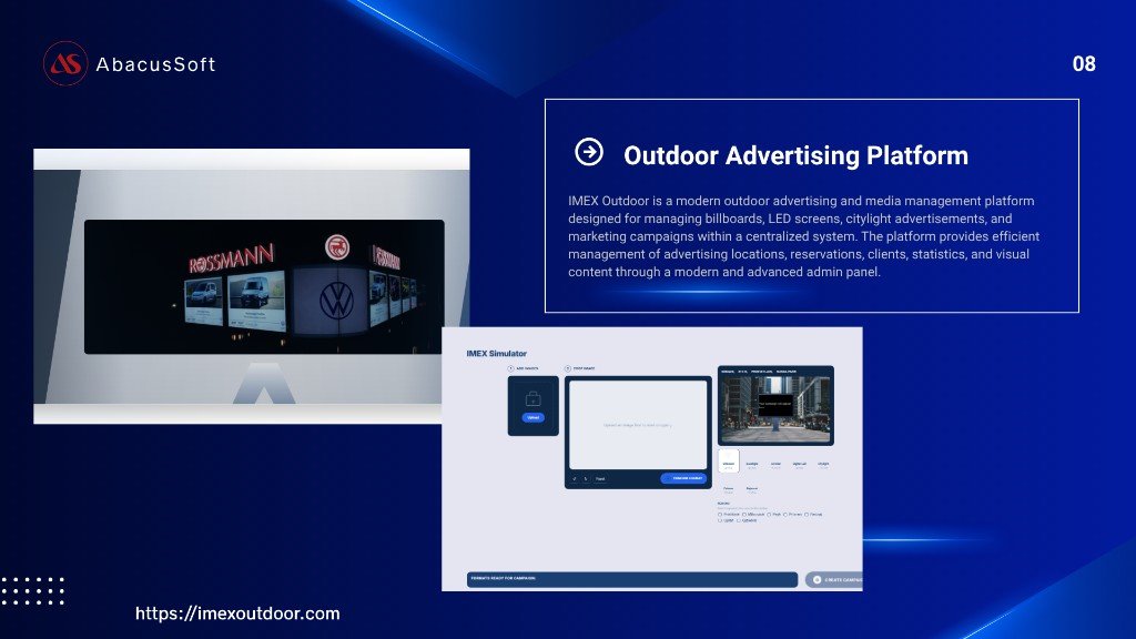 IMEX Outdoor — Advertising Platform